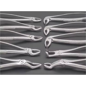 Ensemble de 10 forceps dentaires en acier inoxydable de haute qualité, pochette manuelle, forceps d'extraction dentaire pour enfants - Product Image 4