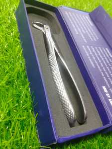 Forceps d'extraction dentaire manuels professionnels en acier inoxydable certifiés CE Classe II, instrument d'extraction dentaire - Product Image 2