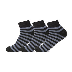 Chaussettes Courtes Homme Sportives en Coton Respirant pour Basketball et Football, Broderie Polyester, Invisibles et Auto-Chauffantes - Product Image 2