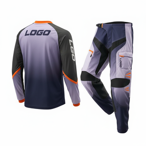 Conjunto de Motocross de Alta Calidad con Logotipo Personalizado, Impresión por Sublimación, Traje de Motocross de Manga Larga Resistente al Viento, Kits para Motocross y ATV - Product Image 2