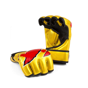 Guantes de MMA de Cuero de Primera Calidad del Mejor Proveedor, con Absorción de Humedad, Cierre de Gancho y Bucle, Personalizables, Unisex, para Entrenamiento de Boxeo - Product Image 6