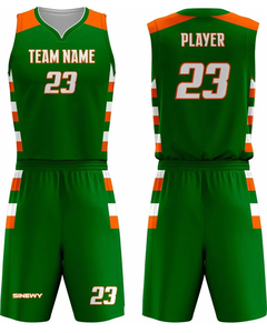 Maillot de basket personnalisable de haute qualité, ensemble uniforme de basket personnalisé, séchage rapide, respirant, pour adultes grandes tailles - Product Image 2