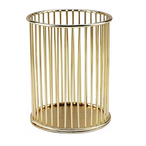 Decorative Metal Wire Pen Stand Pencil Holder Organizer for <b>Office</b> Desk Study Table Home Decor Stationery <b>Storage</b> - Product Image 1