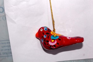 Adornos de Pájaros Coloridos Hechos a Mano, Tamaño Mediano, Decoración Colgante, Estilo de Dibujos Animados, Manualidades de Plástico, Decoración para Árbol de Navidad - Product Image 2