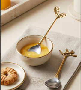 Juego de dos servidores de ensalada con diseño de mariposa en lámina de oro, de acero inoxidable con revestimiento PVD dorado, perfecto para regalo y decoración de lujo. - Product Image 5