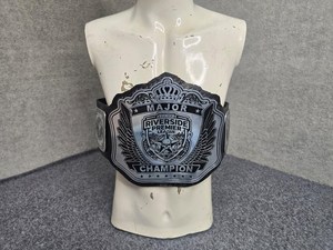 Ceinture de championnat en argent personnalisée avec logo, trophée de vainqueur avec design bouclier ailé, sangle en cuir originale - Product Image 3