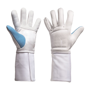 Gants d'escrime professionnels |   Design texturé minimaliste et discret, tout noir |   Prix direct usine - Product Image 1