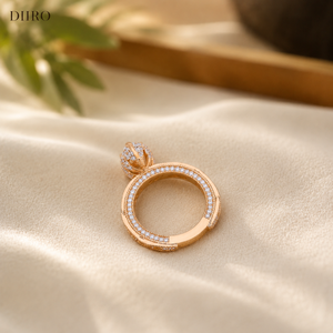 Bague de fiançailles en diamant taille marquise en or jaune 10 carats avec alliance en moissanite pour femme, bijoux vintage - Product Image 4