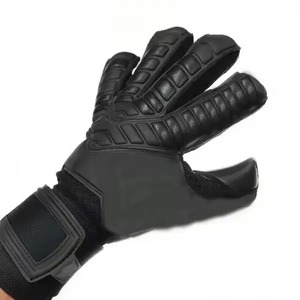 New Top Quality Professional Full-Finger Goalkeeper Gloves PU Material Non-Slip Breathable Adjustable Wrist <b>Strap</b> Unisex Sports - Product Image 3
