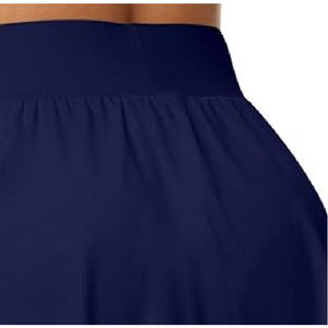 Minifalda Casual de Alta Calidad para Mujer, Ligera, Personalizada, de Satén y Tejido Transpirable, con Shorts, Diseño Plisado y Acampanado, 100 - Product Image 3