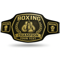 Ceinture de championnat personnalisée de 4 mm d'épaisseur - Conception personnalisée pour le karaté, le judo, la boxe, équipement de combat professionnel, couleur et logo personnalisables