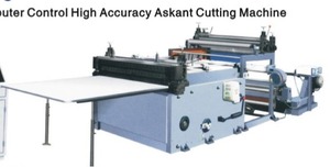 Máquina de Corte Askant de Alta Precisión con Control por Computadora para Bobinas de PET en Capas, 60 m/min, con Control de Tensión, Modelo LHQ 1100 - Product Image 5