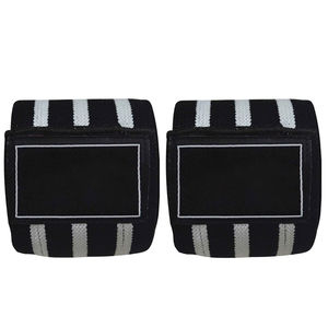 New Arrival Heavy-Duty Non-Slip Neoprene <b>Knee</b> Wraps Customizable Wholesale Powerlifting <b>Exercise</b> Weightlifting Support - Product Image 1