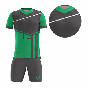 Uniforme de football de qualité supérieure, faible MOQ, uniforme de football personnalisé par sublimation, tissu polyester de haute qualité, uniforme de football - Product Image 4