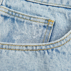 Shorts en jean baggy pour hommes, coupe slim, vêtements de fitness, shorts en jean de haute qualité, fabriqués au Pakistan, vente chaude - Product Image 4