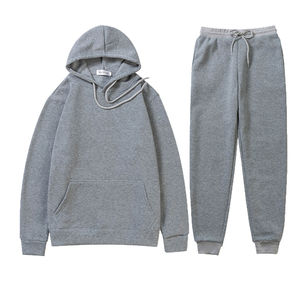 Two Piece Set <b>Men</b> Hoodies Pants Autumn Winter Hooded Sweatshirt Sweatpants <b>Men</b> <b>Pullover</b> Hoodie Unisex Sweatpants and Hoodie Set - Product Image 2