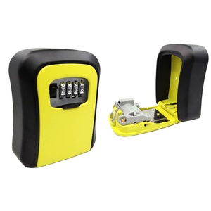 Boîte à clé en alliage d'aluminium murale personnalisée en gros Coffre-fort portable à verrouillage par mot de passe - Product Image 6