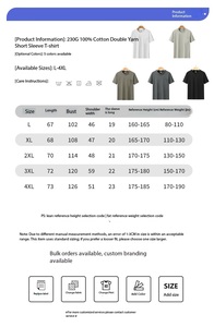 เสื้อยืดผู้ชาย OEM 230 กรัม ผ้าสองเส้น หนานุ่ม แขนสั้น มีกระเป๋า ทรงหลวม สีพื้น ผ้าฝ้ายลำลอง สกรีนโลโก้ได้ เสื้อยืดผู้ชาย - Product Image 2