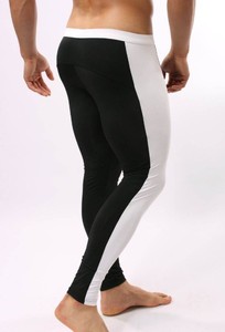 Leggings de sport pour homme, respirants, résistants à l'eau, à séchage rapide, avec taille élastique, longueur intégrale, pour la course à pied - Product Image 5