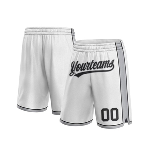 Shorts de basketball pour adultes respirants et imprimés sur mesure avec couleur et logo personnalisés, livraison rapide depuis un fabricant pakistanais - Product Image 1