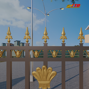 Paneles de valla elegantes hechos a mano para villas en Vietnam Enrejado y puertas de cercado orientado al detalle - Product Image 3