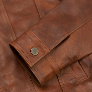 เสื้อแจ็คเก็ตหนังผู้ชายสไตล์ลำลองขายส่ง ราคาสมเหตุสมผล ระบายอากาศได้ดี อุ่นสบายสำหรับฤดูหนาว - Product Image 4