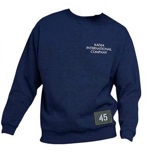 Sudadera Extra Grande de Felpa Azul Marino para Otoño, de Algodón Grueso, Ecológica y Transpirable, Sudaderas con Capucha para Hombre - Product Image 1