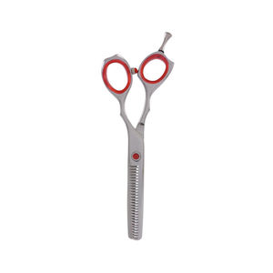 Premium Right-Handed 440C Stainless Steel Barber Thinning <b>Scissors</b> 28 Teeth Blunt Tip Adjustable Handle Length Professional - Product Image 3