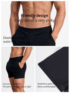 Men's Solid Color Boxer Shorts Mid-Rise Knitted Cotton Breathable Underwear Gray Comfortable Adults Customizable Colors Made - Product Image 6