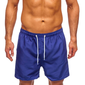 Men's Black Mid-Waist Quick-Drying Eco-Friendly Shorts Breathable Anti-Wrinkle Windproof <b>Boxer</b> Briefs Plain Dyed - Product Image 3