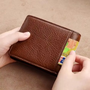 Fashionable Premium Design Luxury <b>Card</b> Money <b>Holder</b> Short Leather <b>Wallet</b> <b>for</b> Men's Hot Selling - Product Image 6
