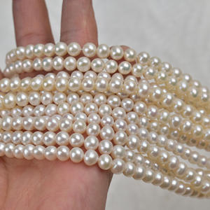 Zhuji <b>Pearls</b> 2025 New Entry-Level Model Premium Freshwater Starry Sky <b>Pearl</b> <b>Necklace</b> with 18K <b>Gold</b> - Product Image 2