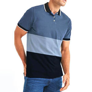 T-shirts de golf en polyester vierges de qualité supérieure pour sublimation personnalisée, t-shirts unis, impression de logo personnalisé sur polo, grandes tailles pour hommes - Product Image 4