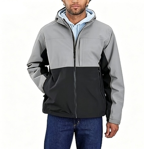 High Quality Men's Autumn Bomber <b>Jacket</b> with Front Zipper Closure Flight Design <b>Waterproof</b> Nylon Woolen Coat - Product Image 4