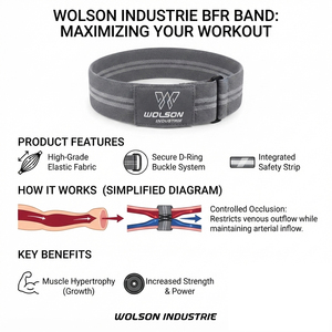 Banda de Resistencia para Ejercicios de Nylon de Alta Resistencia Wilson Industry, para Entrenamiento Físico, Ejercicios de Fuerza, Gimnasio - Product Image 4