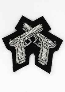 Écusson Lion Zardozi Brodé à la Main, Broderie de Luxe Personnalisée en Fil de Soie, Insigne de Blazer et Casquette, Résistant à l'Eau - Product Image 3