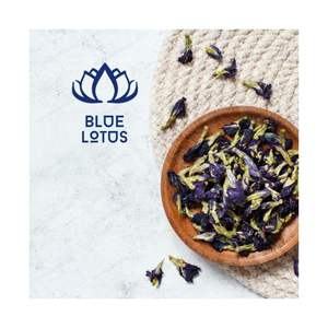 CUSTOMER APPROVED 2026 Dried Butterfly Pea Flower Whole Blue <b>Tea</b> Ingredient for Drink Brewing and Food Coloring - Product Image 1