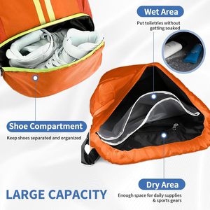 Bolsa de Gimnasio de Lona al por Mayor, Bolsa Deportiva Resistente con Múltiples Compartimentos - Product Image 2