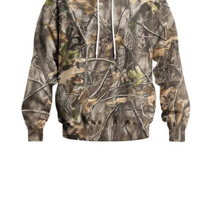 เสื้อฮู้ดดี้ผ้าฝ้ายถักคุณภาพสูง 100% แห้งเร็ว ยืดหยุ่น ไม่ยับ ลายพิมพ์ ทรงปกติ มีเชือกผูก - Product Image 3