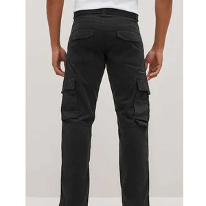 Nouveauté - Pantalon cargo en toile personnalisé avec logo OEM pour hommes - Séchage rapide, respirant, sport, gym, jogging - Product Image 4