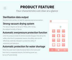 <span class=keywords><strong>Autoclave</strong></span> Dental Horizontal de Pulso al Vacío BIOBASE, Modelo BKQ-Z150H, para Laboratorio, Precio de Fábrica - Product Image 3