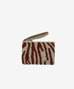 Pochette à monnaie artisanale perlée motif Cowboy de dessin animé et tournesol, impression typographique, accessoire de voyage et d'usage quotidien pour femmes et filles Uttar - Product Image 3