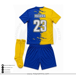Wholesale Custom Soccer Uniforms Men Professional Team Sport Jersey Breathable Moisture Wicking Athletic Match <b>Kit</b> High Quality - Product Image 4