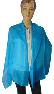 Élégant foulard long uni 100 % soie pour femme, doux pour la peau, collection été personnalisée, motif géométrique décontracté - Product Image 3