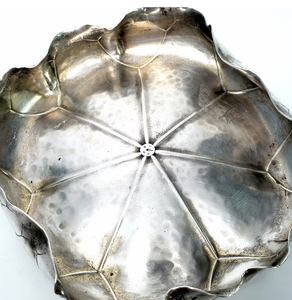 Bandeja de metal plateada en forma de hoja de calidad superior, última decoración de boda y hogar para mesa de comedor, Hotel y servicio de ensalada dulce hogar - Product Image 4