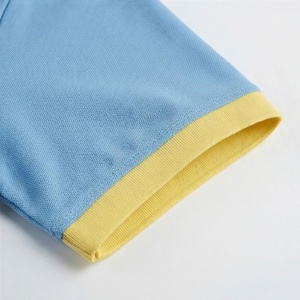 Tissu en jersey de coton respirant de haute qualité pour polos homme, vêtements de sport, grandes tailles, streetwear décontracté d'été, qualité personnalisée - Product Image 6