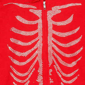 เสื้อฮู้ดดี้สั่งทำพร้อมโลโก้ ผ้าหนานุ่ม ประดับเพชรเทียม ฮู้ดสองชั้น ไซส์ใหญ่พิเศษสำหรับผู้ชาย - Product Image 5