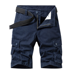 2026 Cargo Shorts 100% Cotton Men Zipper Fly Cargo Pockets Cool Style Shorts for Men Custom Logo Printing Shorts OEM Service - Product Image 4