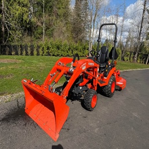 Tracteur compact Kubota BX2380 avec chargeur frontal, 4 roues motrices, moteur diesel 23 CV, pour travaux agricoles, aménagement paysager et jardinage, à prix compétitif - Product Image 1