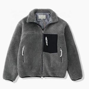 <b>Men</b> <b>Sherpa</b> <b>Fleece</b> Jacket Street Wear Fashion Trends Autumn Winter Jackets and Coats <b>Men</b> Thick Warm Coat Trends Zipper Custom - Product Image 6